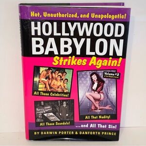 2010 Hollywood Babylon Strikes Again! Volume 2 Hardcover 1st Print Illustrated